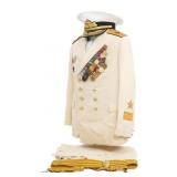 COLD WAR SOVIET NAVY FLEET ADMIRALS UNIFORM SET