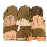 WWII US ARMY & AAF EM/NCO UNIFORMS