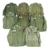 VIETNAM WAR US ARMY OG-107 UTILITY SHIRTS