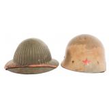 WWI - KOREAN WAR SWEDISH & PORTUGUESE HELMETS