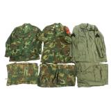 VIETNAM WAR US ARMY OG-107 & ERDL JUNGLE UNIFORMS