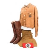 WWII GERMAN ENLISTED SA BROWNSHIRT UNIFORM SET