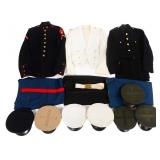 COLD WAR USMC UNIFORMS & VISOR CAPS