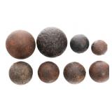 CIVIL WAR DUG RELIC GRAPESHOT CANNONBALLS