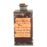 CIVIL WAR UNION MEDICAL DEPT CHOLERA MIXTURE TIN