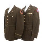 WWII US 5th ARMY & TANK DESTROYER SERVICE TUNICS
