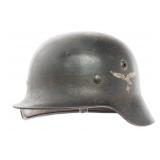 WWII GERMAN LUFTWAFFE M40 SD COMBAT HELMET