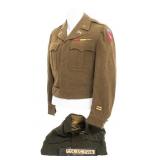 WWII US ARMY NAMED COLONEL 82nd AIRBORNE UNIFORMS