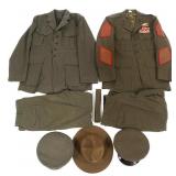VIETNAM WAR USMC NAMED GUNNERY SERGEANT UNIFORMS
