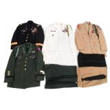 COLD WAR US ARMY 2 - 4 STAR GENERAL DRESS UNIFORMS