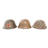WWII IMPERIAL JAPANESE CIVIL DEFENSE HELMETS