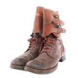 WWII US ARMY M43 DOUBLE BUCKLE COMBAT BOOTS