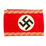 WWII GERMAN NSDAP REICHS LEVEL LEADER ARMBAND