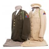 WWII US ARMY 12th ARMORED DIVISION SERVICE UNIFORM