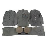 WWII USN & COAST GUARD GRAY OFFICER UNIFORMS