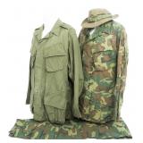 VIETNAM WAR TYPE 2 JUNGLE JACKET & ERDL CAMO SET