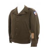 WWII USAAF UK CONTRACT NAMED OFFICER IKE JACKET