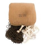 WWII GERMAN FALLSCHIRMJAGER PARACHUTE WITH BAG