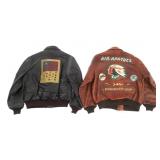 AVIREX, SHEEPSKIN & LEATHERWORK CO TYPE A2 JACKETS