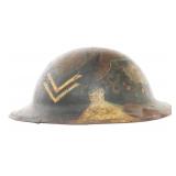 WWI US M1917 14th ENGINEERS COMBAT HELMET