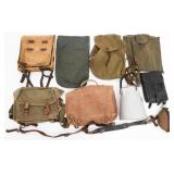 WWII GERMAN ARMY BAGS & FIELD GEAR