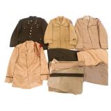 WWII US ARMY OFFICER DRESS AND SUMMER UNIFORMS