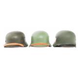 REFURBISHED WWII GERMAN HEER M40 & M42 HELMETS
