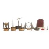 WWII US ARTILLERY & RIFLE SHELL TRENCH ART