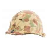 WWII - KOREAN WAR USMC M1 COMBAT HELMET & COVER
