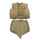 VIETNAM WAR USMC M1955 FLAK VEST & M1953 LOWER
