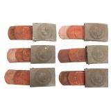 WWII GERMAN HEER BELT BUCKLES