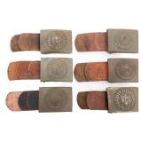 WWII GERMAN HEER BELT BUCKLES