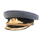 1950s SOVIET SPECIAL TROOPS OFFICER VISOR CAP
