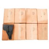 COLD WAR EAST GERMAN P38 LEATHER HOLSTERS