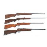 REMINGTON, IVER JOHNSON, & STEVENS .22 CAL RIFLES