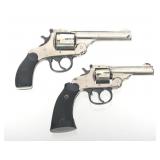 H&R .38 AND .32 CALIBER TOP BREAK DA REVOLVERS