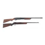 H&R MODEL 765 22 RIFLE & STEVENS 67F 12 GA SHOTGUN