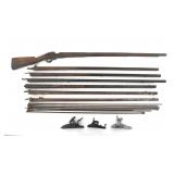 FLINTLOCK & PERCUSSION RIFLE PARTS