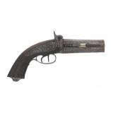 ANTONIO FRANZINI .54 CALIBER DOUBLE BARREL PISTOL