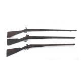 PERCUSSION RIFLES & SHOTGUN FOR PARTS OR REPAIR