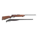 WARDS 9M-390A .22 RIFLE & WESTERN 12 GA SHOTGUN