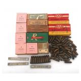7.63mm AMMUNITION & STRIPPER CLIPS - 8 POUNDS TGW
