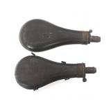 CIVIL WAR ERA POWDER FLASKS