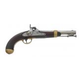 1854 US I.N. JOHNSON MODEL 1842 .54 CALIBER PISTOL