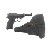 WWII GERMAN SPREEWERK cyq CODE P38 9mm PISTOL