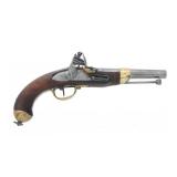 FRENCH ST ETIENNE MODEL 1816 FLINTLOCK PISTOL