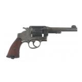 US SMITH & WESSON M1917 .45 DA REVOLVER & BELT RIG