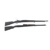 TURKISH 1893 RIFLE & SIAMESE TYPE 46 RIFLE STOCK