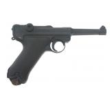WWII GERMAN DWM MODEL P08 9x19mm CAL LUGER PISTOL