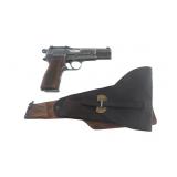 WWII GERMAN FN BROWNING HI-POWER 9mm PISTOL